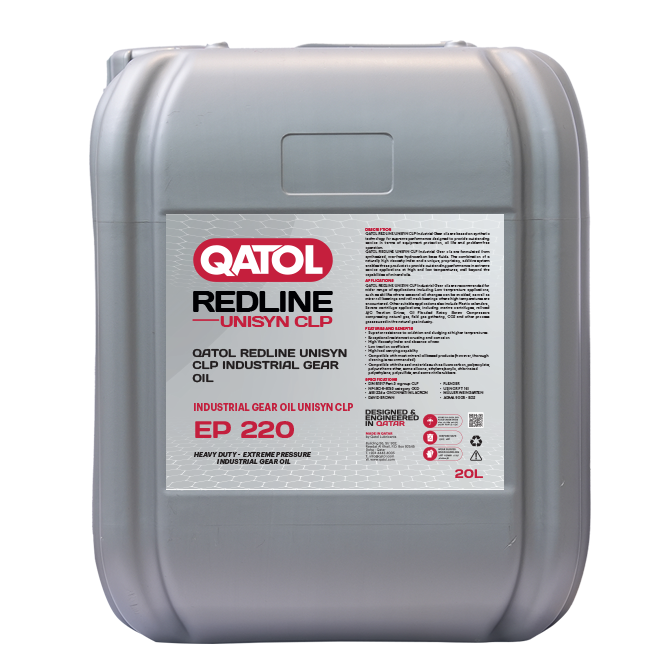 129_REDLINE UNISYN CLP INDUSTRIAL GEAR OIL EP 220-20L