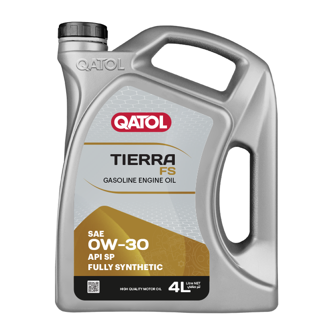 20_QATOL TIRRA FS GASOLINE ENGINE OIL SAE 0W30 (API SP)4L